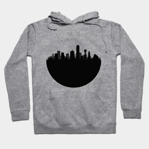 Dallas Skyline Hoodie by inspirowl